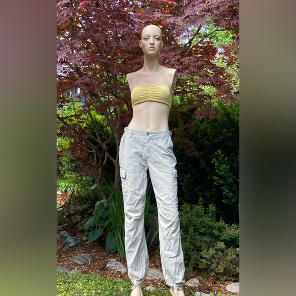 Vintage Cargo Pants with Adjustable Waist - Picture 6 of 16